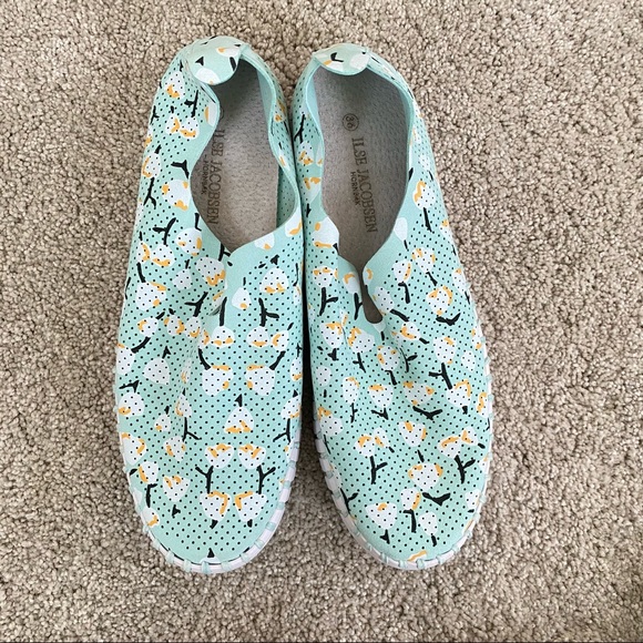 Ilse Jacobsen Shoes - ILSE JACOBSEN NWOB Blue Rose Tulip 139 Perforated Slip-On Sneaker 6